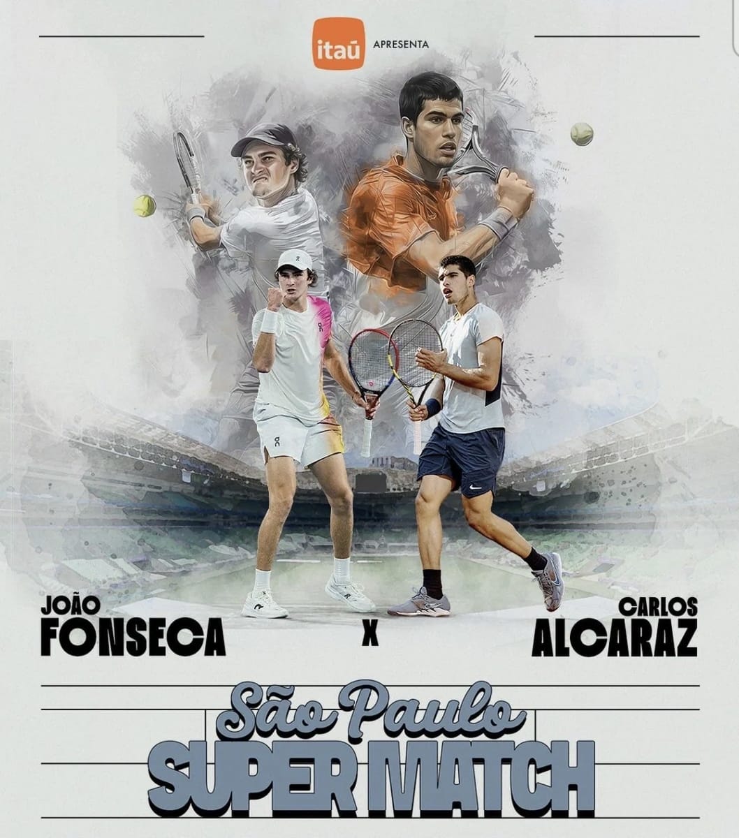Alcaraz to face Brazil’s Fonseca in São Paulo exhibition