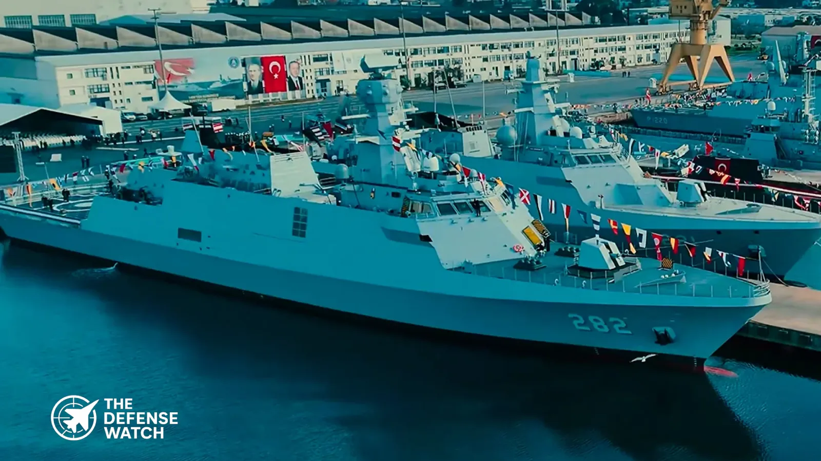 Pakistan Navy commissions its second Turkish built MILGEM-class corvette in Istanbul