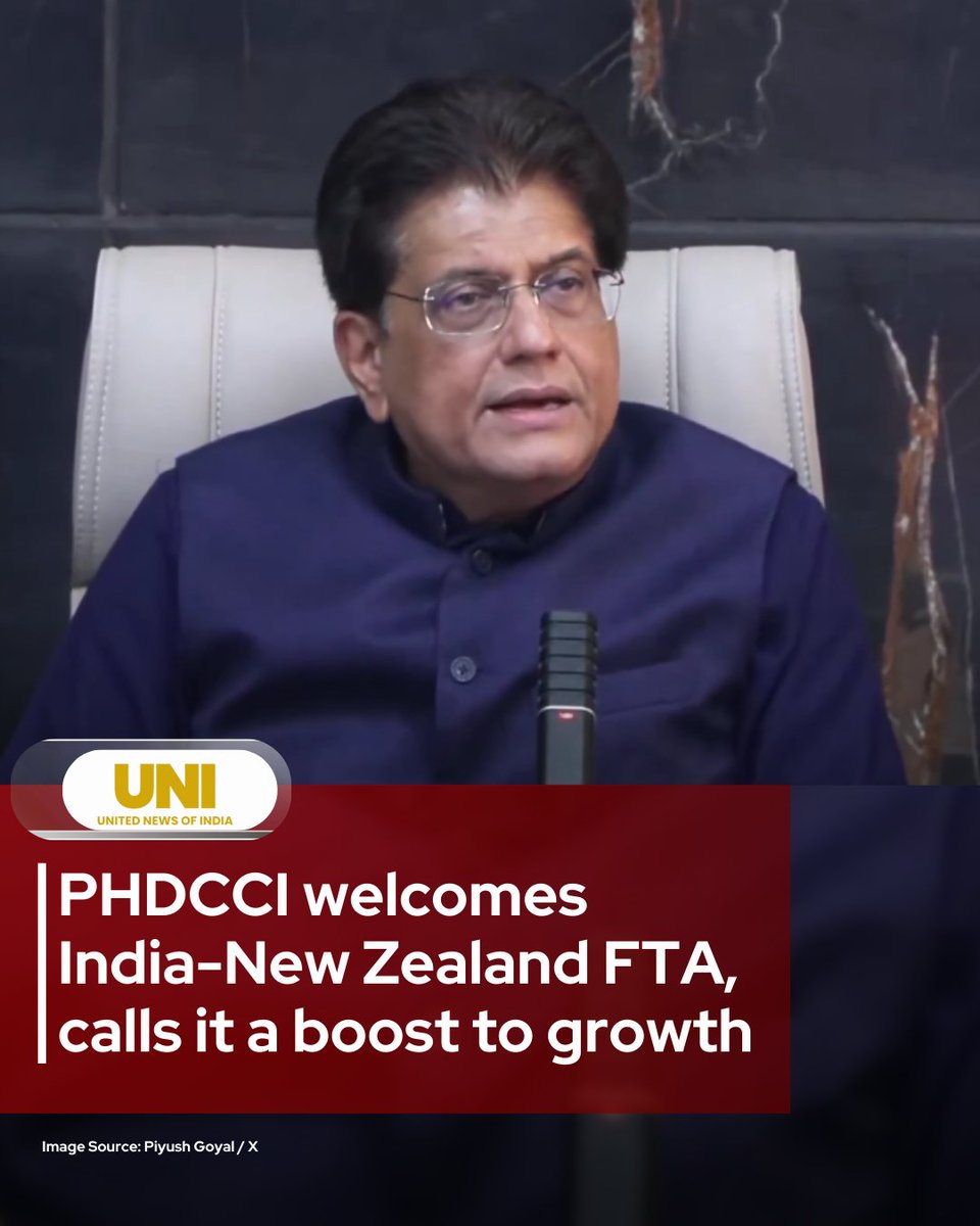 PHDCCI welcomes India-New Zealand FTA, calls it a boost to growth