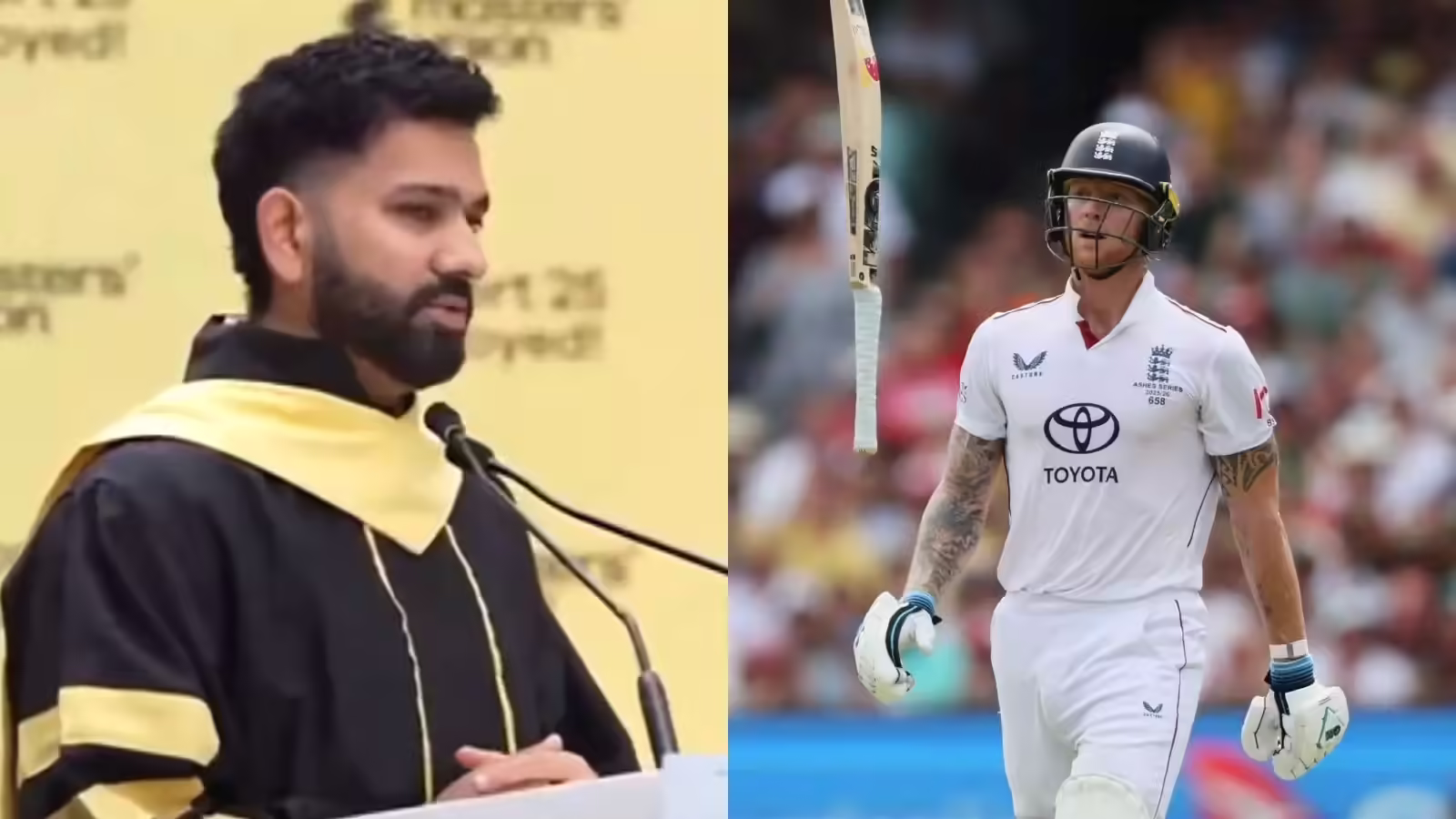 उधर ऑस्ट्रेलिया में एशेज सीरीज हारी इंग्लैंड, इधर रोहित शर्मा ने बेन स्टोक्स की टीम को ट्रोल कर दिया