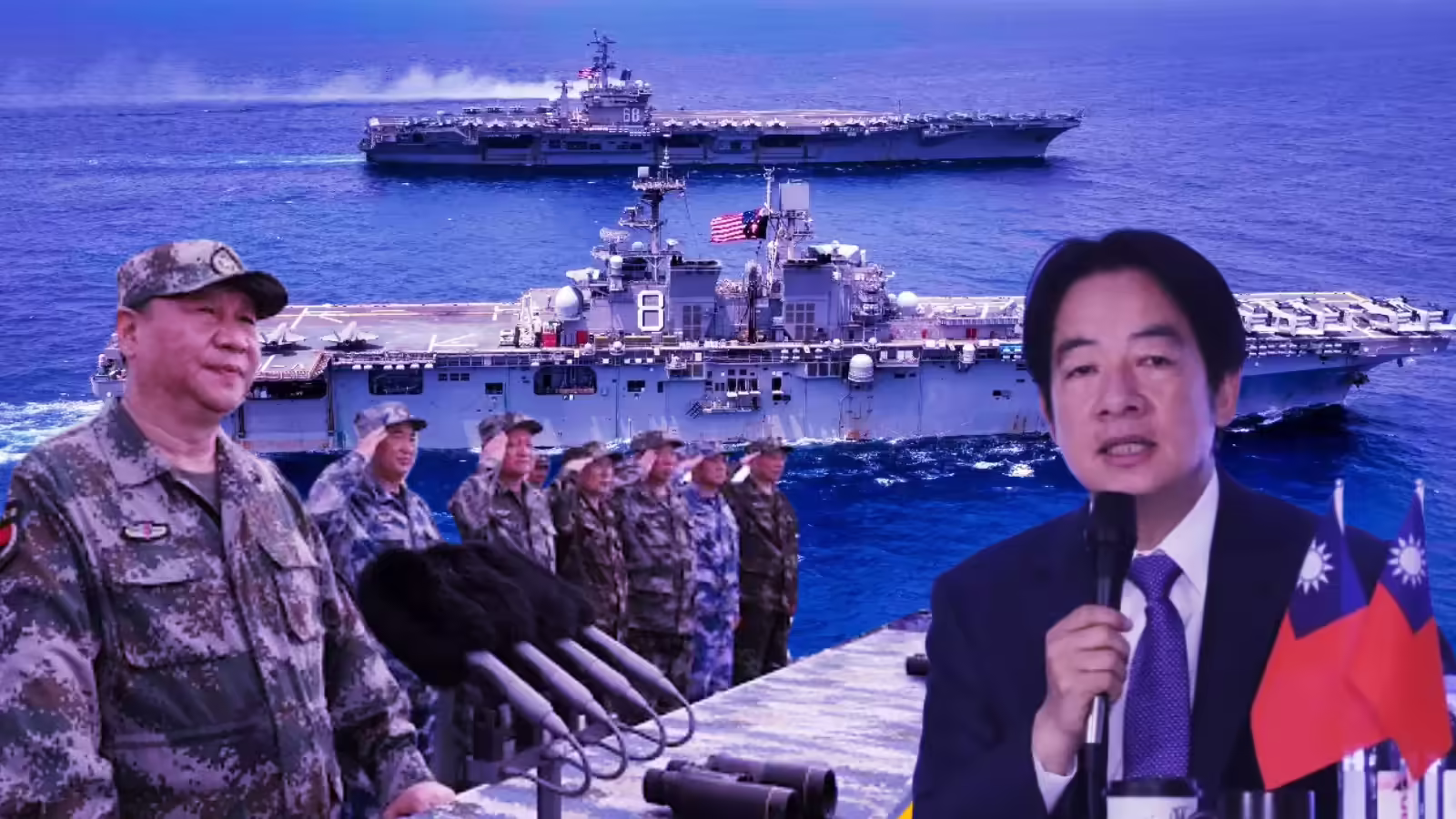 ताइवान पर हमला: चीन के युद्धाभ्यास से टेंशन में क्यों आया अमेरिका, दो एयरक्राफ्ट कैरियर किए तैनात