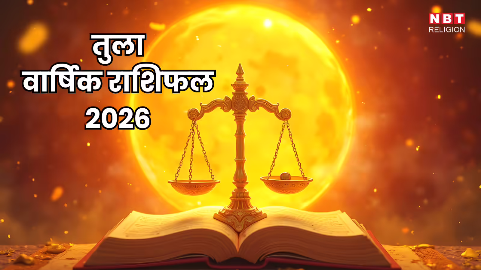 तुला राशि वार्षिक राशिफल 2026, तुला राशि के लिए उमंग भरा साल, गुरु लाएंगे आपके जीवन में खुशियां कमाल