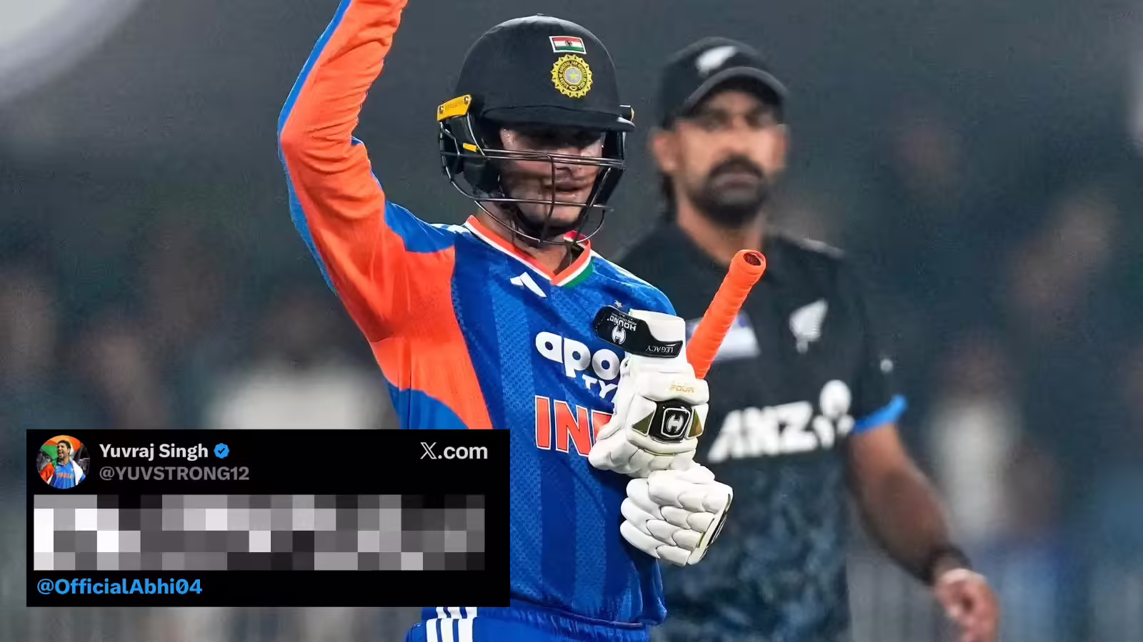 अभिषेक शर्मा नहीं तोड़ सके 12 गेंदों में फिफ्टी का रिकॉर्ड, युवराज सिंह ने यूं ललकारा, गजब है गुरु-शिष्य की जोड़ी