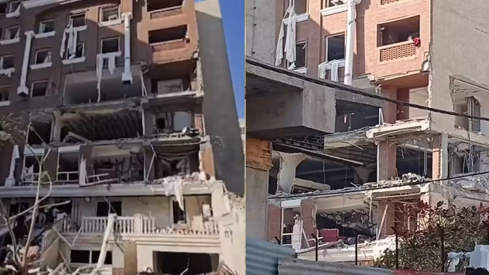 ईरान के बंदर अब्बास शहर में भीषण धमाका, आठ मंजिला इमारत में तबाही, 15 से ज्यादा घायल