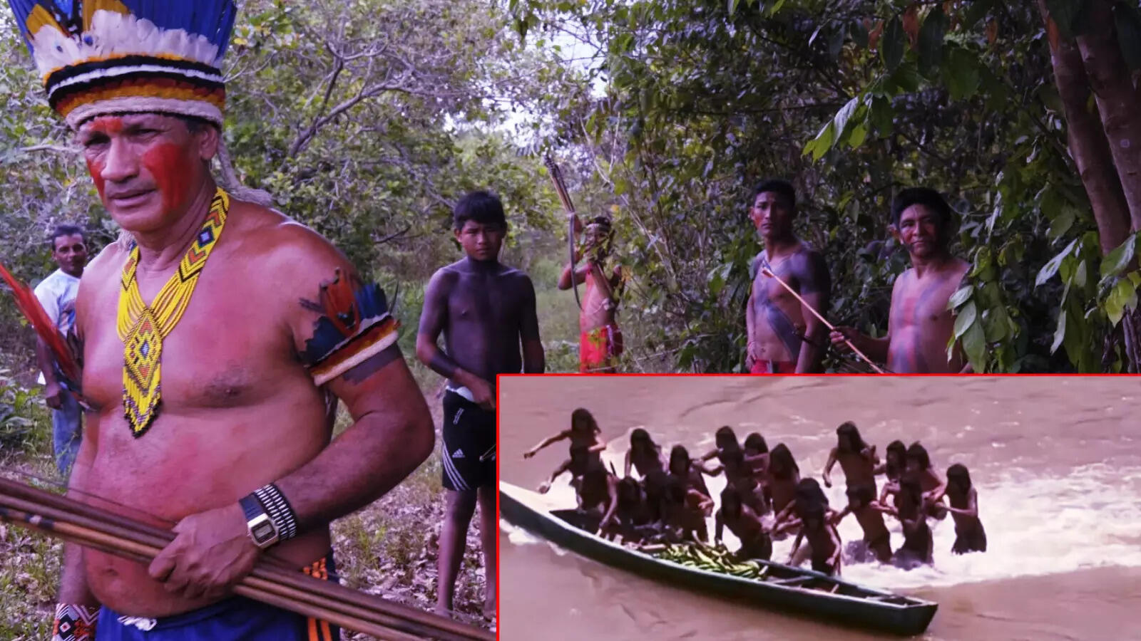दुनिया को पहली बार दिखा अमेजन की दुर्लभ खतरनाक जनजाति का वीडियो, क्‍या देखकर रख द‍िए हथियार?