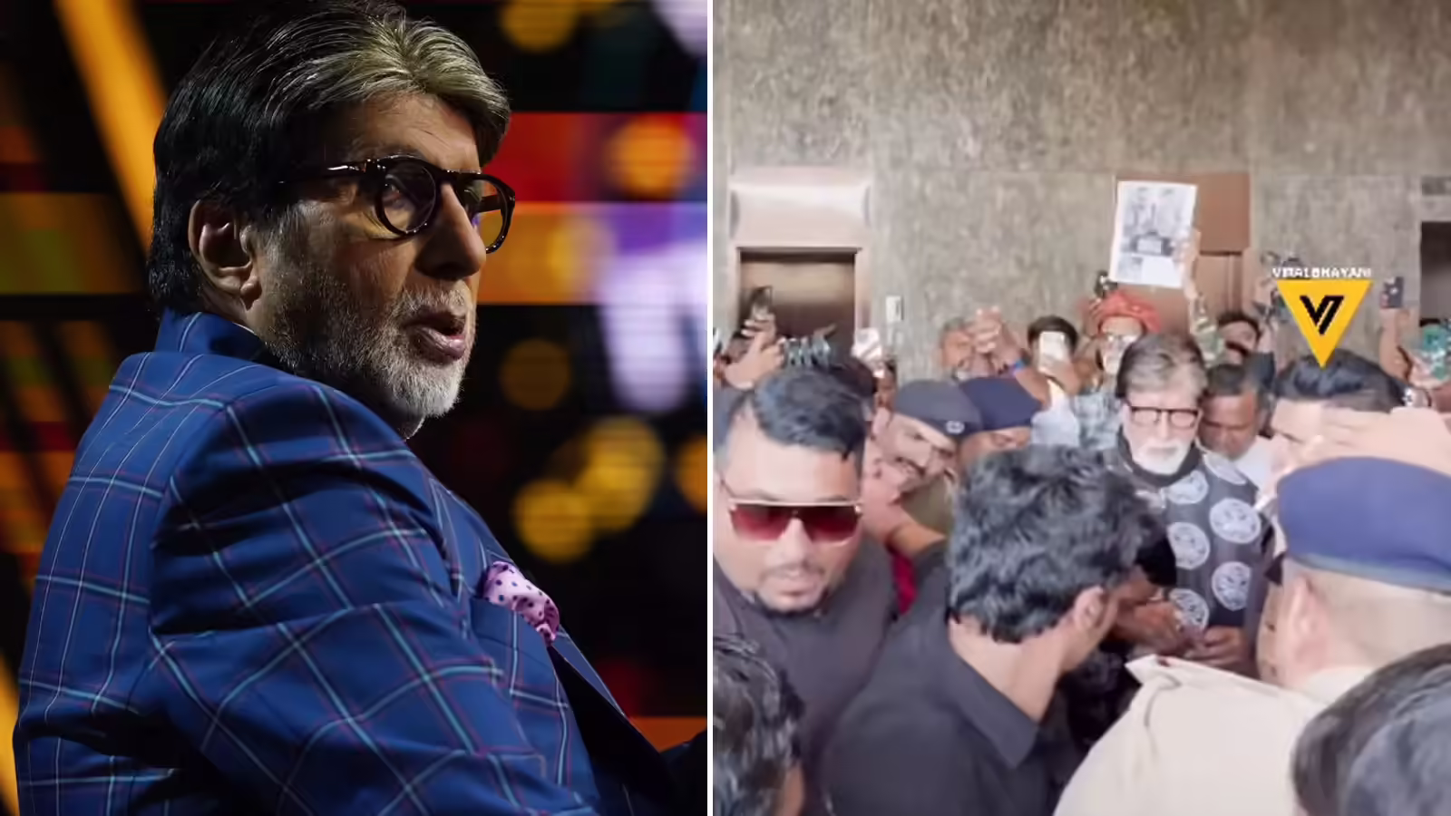 अमिताभ बच्चन के लिए बेकाबू फैंस ने तोड़ दिया बंगले का कांच, भारी भीड़ से घिरे बिग बी का बुरा हाल