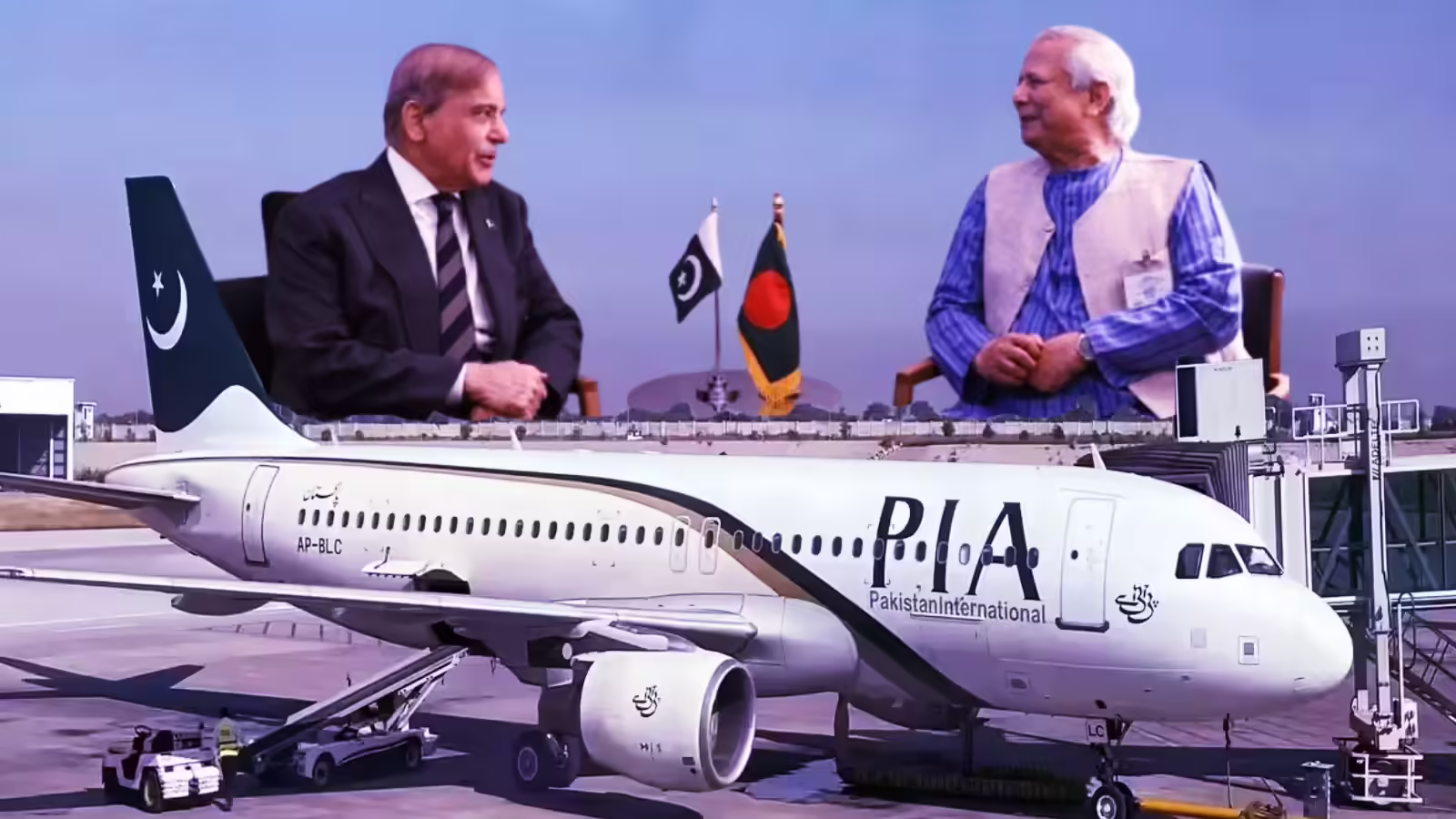 भारत विरोध में अंधे मोहम्मद यूनुस ने पाकिस्तान के साथ शुरू की सीधी फ्लाइट, 14 साल बाद ढाका से कराची उतरा प्लेन