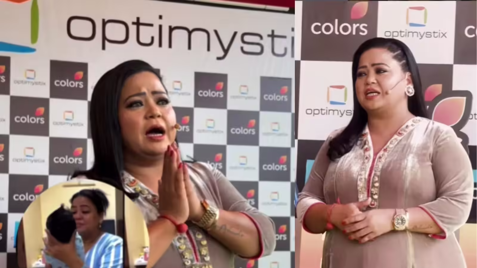 भारती सिंह ने 19 दिन बाद शुरू की ‘लाफ्टर शेफ्स 3’ की शूटिंग, बेटी न होने पर पैप्स के आगे जोड़े हाथ