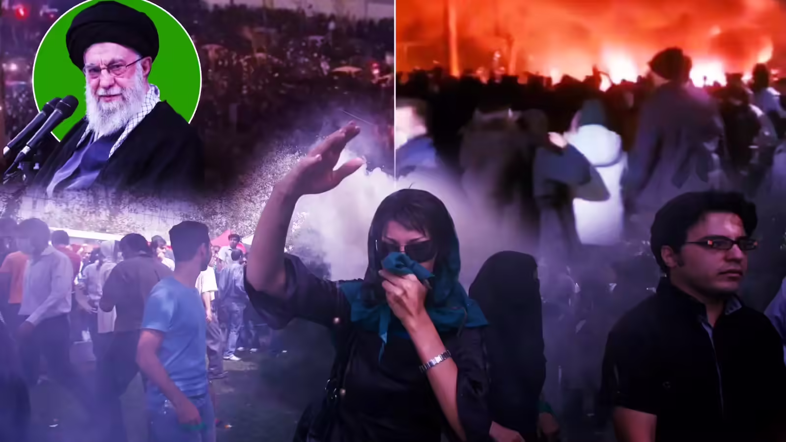 ईरान की सड़कों पर प्रदर्शनकारियों का कब्जा, सरकारी टीवी की बिल्डिंग में लगाई आग, खामेनेई के खिलाफ विद्रोह