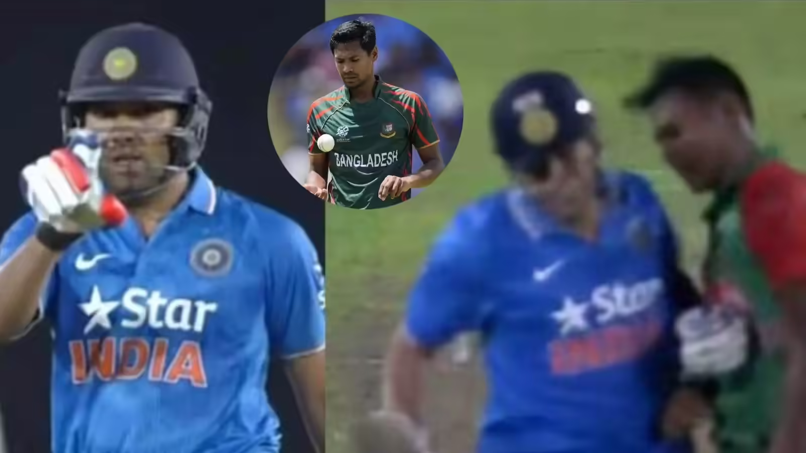 रोहित शर्मा से पंगा, एमएस धोनी से भिड़ंत, मुस्तफिजुर रहमान कर चुके हैं ये शर्मनाक हरकत