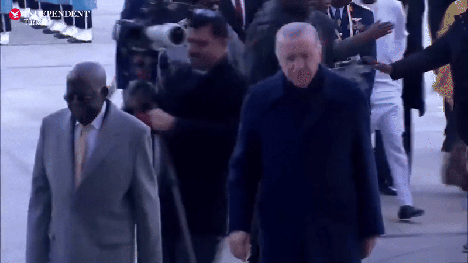 तुर्की में धड़ाम से गिरे नाइजीरिया के राष्ट्रपति टीनूबू, सुरक्षाकर्मियों ने उठाया, एर्दोगन ने दिया सहारा