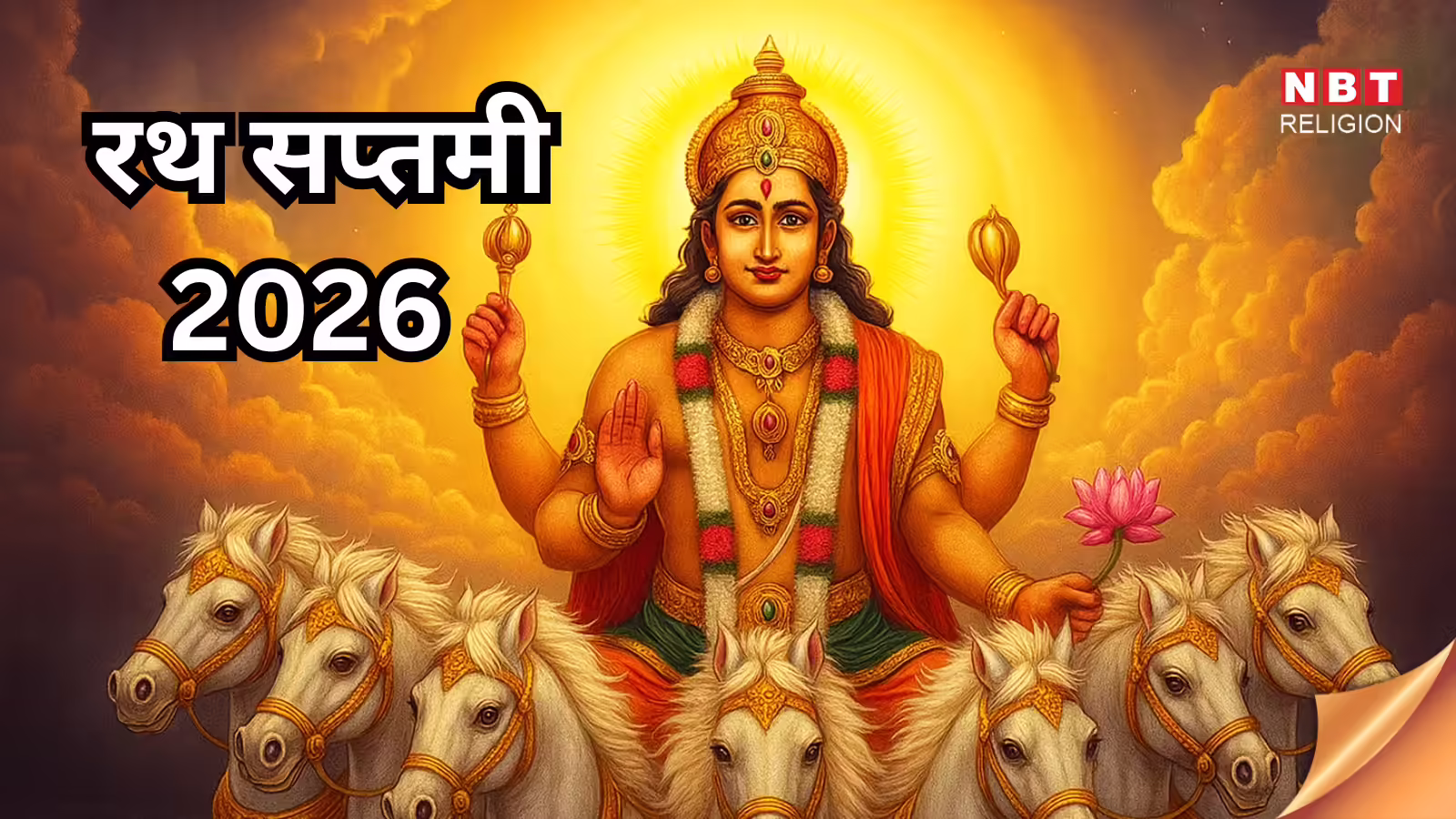Ratha Saptami 2026 Date : रथ सप्तमी कब है? जानें सही डेट, मुहूर्त और पूजा विधि मंत्र सहित