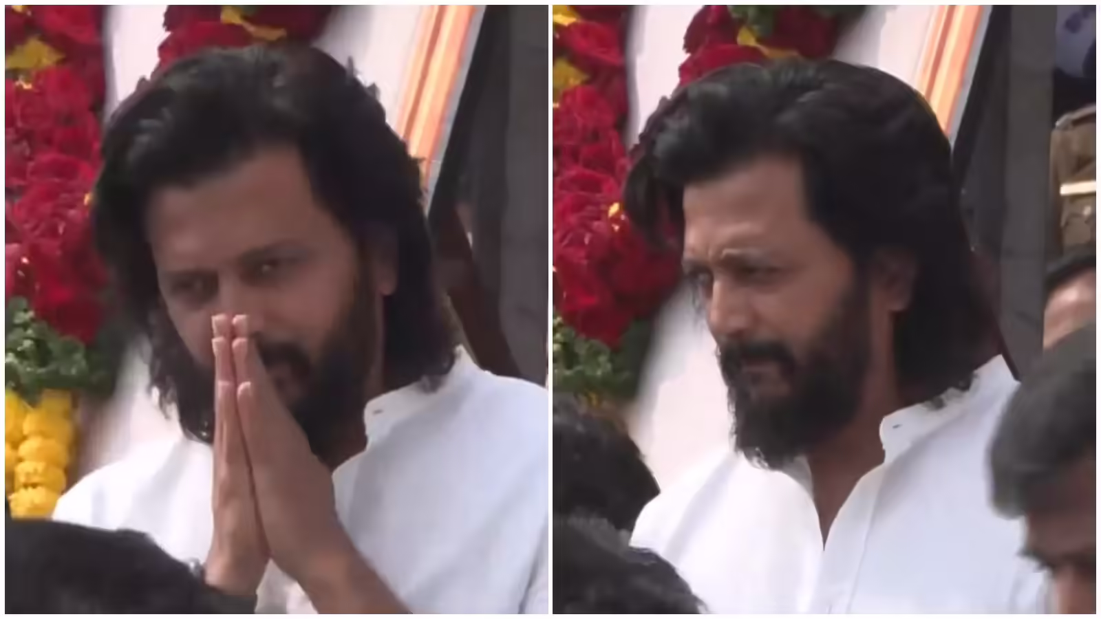 अजित पवार का अंतिम संस्कार, रितेश देशमुख की आंख नम, ‘दादा’ के बेटों जय और पार्थ को देख जोड़ लिए हाथ