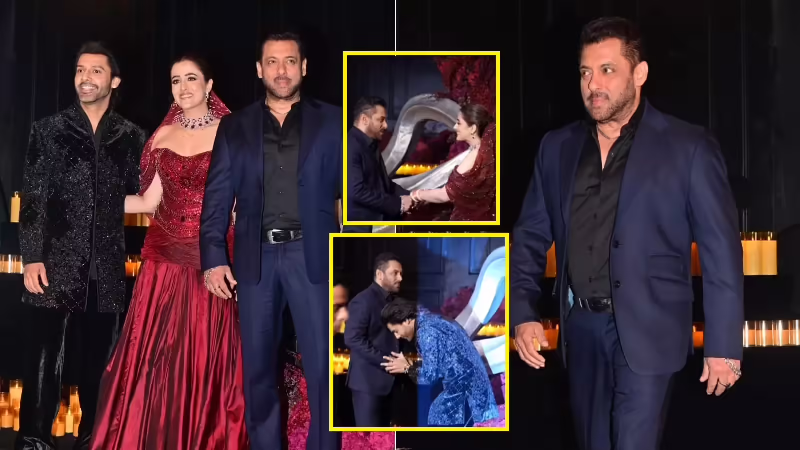 Video: सलमान को देखते ही आशीर्वाद लेने झुक गए स्‍टेबिन, नुपूर सेनन के दूल्‍हे राजा की हो रही तारीफ