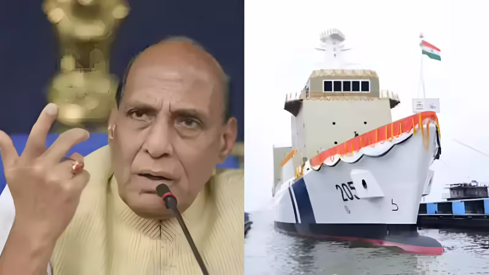 आत्मनिर्रता की दिशा में भारत की लंबी छलांग, स्वदेशी जहाज ‘समुद्र प्रताप’का कमीशन करेंगे रक्षा मंत्री