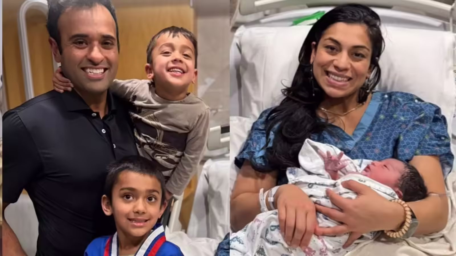भारतीय अमेरिकी विवेक रामास्वामी तीसरी बार बने पिता, पत्नी अपूर्णा ने बेटी को दिया जन्म, नाम रखा सावित्री