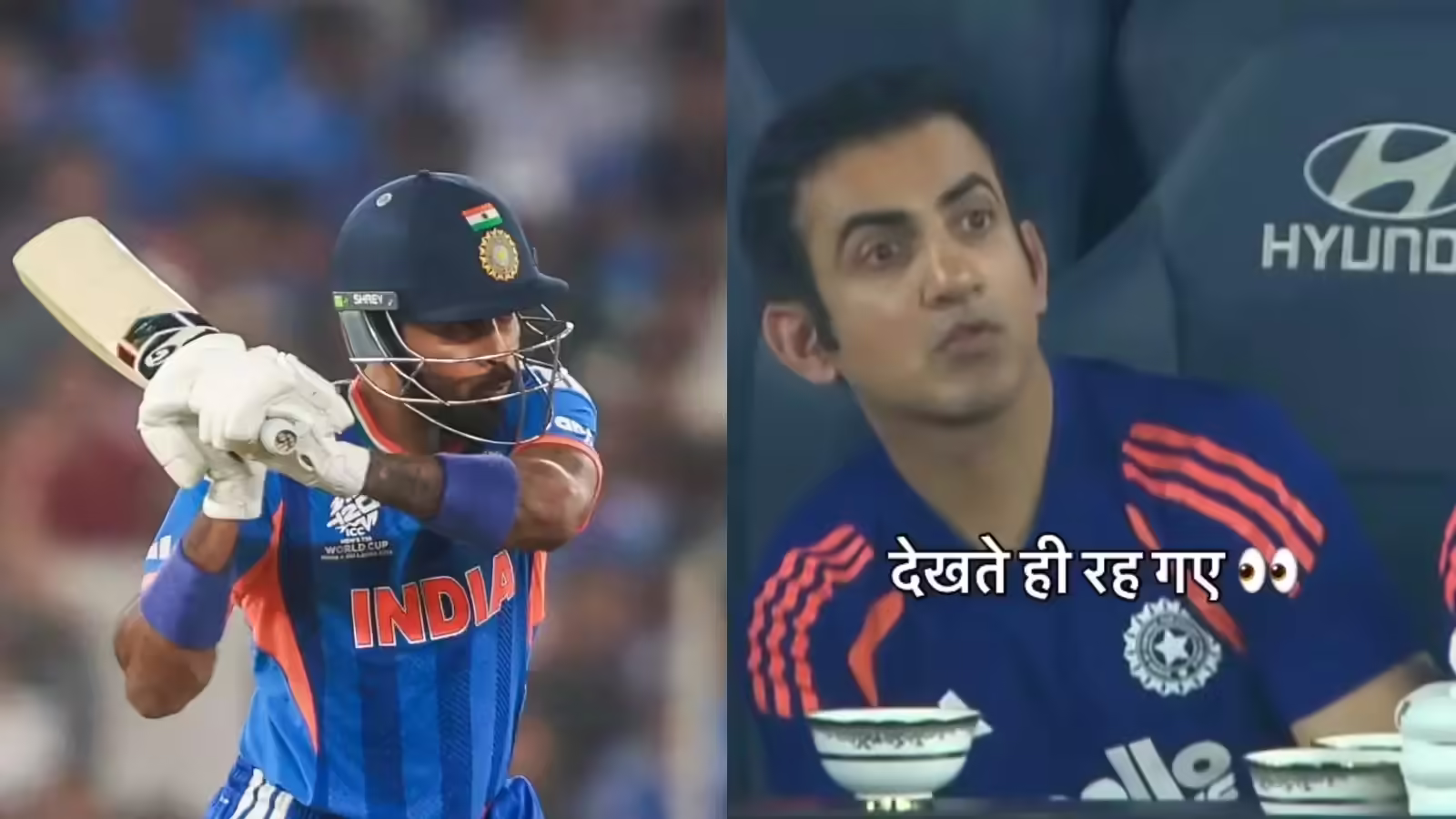 हार्दिक पंड्या को वो अद्भुत छक्का, जिसे गौतम गंभीर देखते रह गए, इसे कहते हैं शॉट!