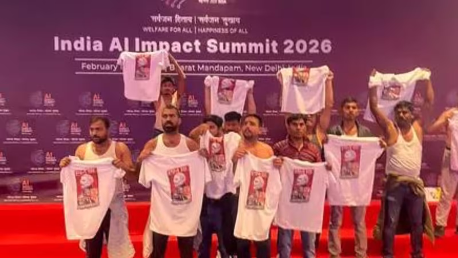 AI समिट में प्रदर्शन करने वाले 4 कांग्रेस कार्यकर्ताओं से होगी पूछताछ, कोर्ट ने पुलिस कस्टडी में भेजा