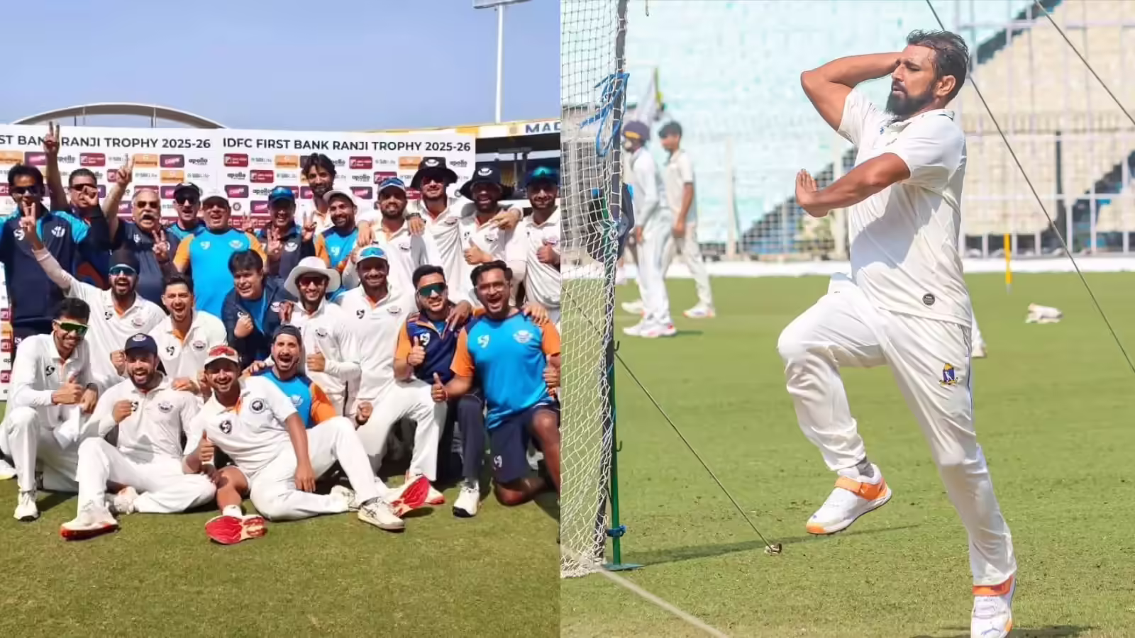 मोहम्मद शमी के 9 विकेट बेकार, बंगाल को हराकर पहली बार रणजी ट्रॉफी फाइनल में पहुंची जम्मू कश्मीर