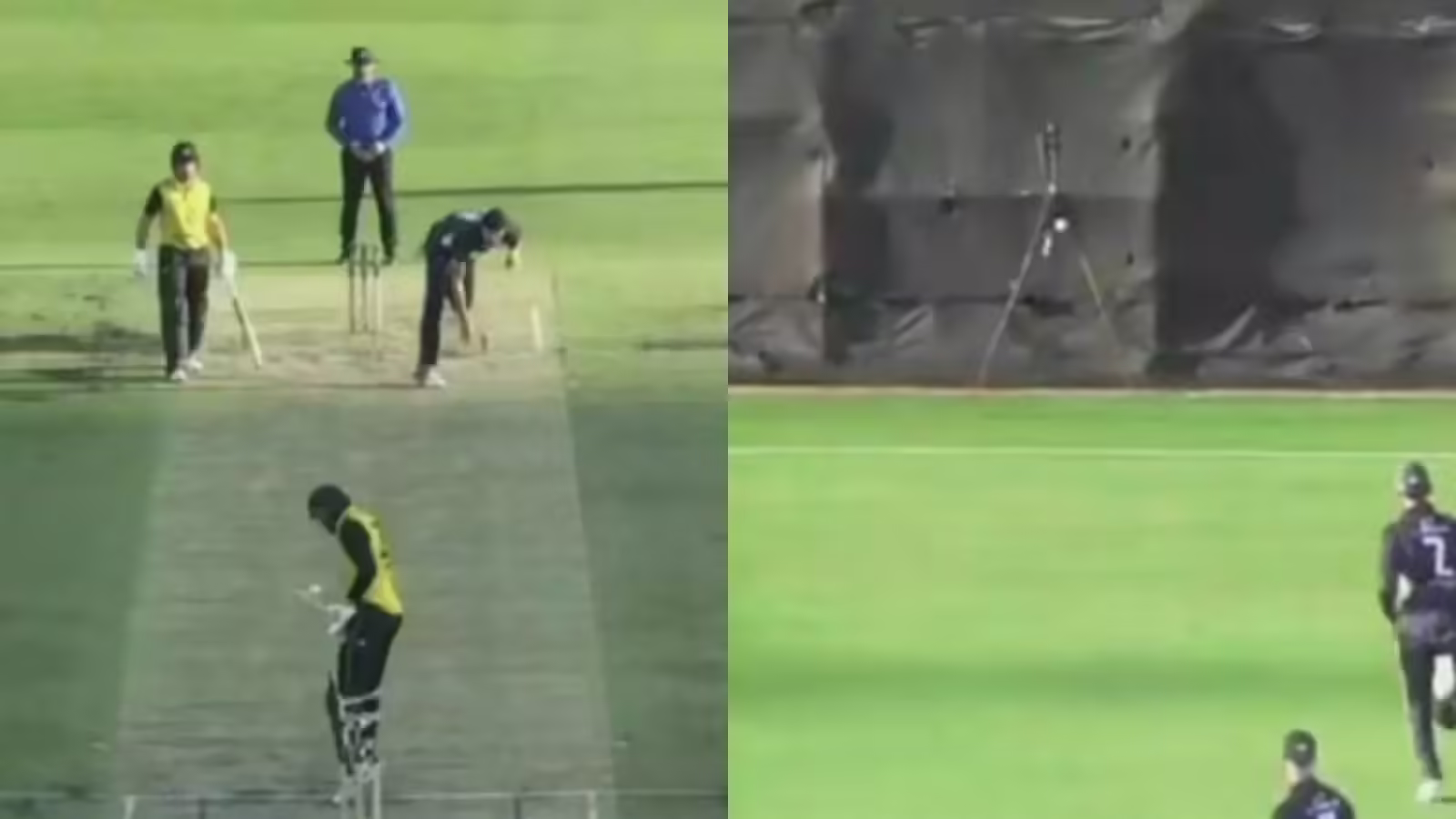 क्रिकेट का सबसे अजीबोगरीब छक्का, बल्लेबाज गेंद को छोड़ना चाहता था, 6 रन मिल गए