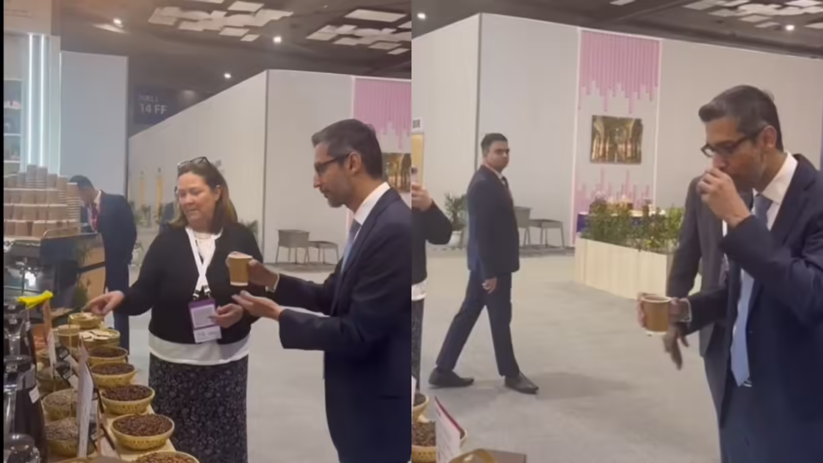 एआई समिट में ये कौन सी कॉफी पी रहे गूगल सीईओ सुंदर पिचाई, देखें वीडियो