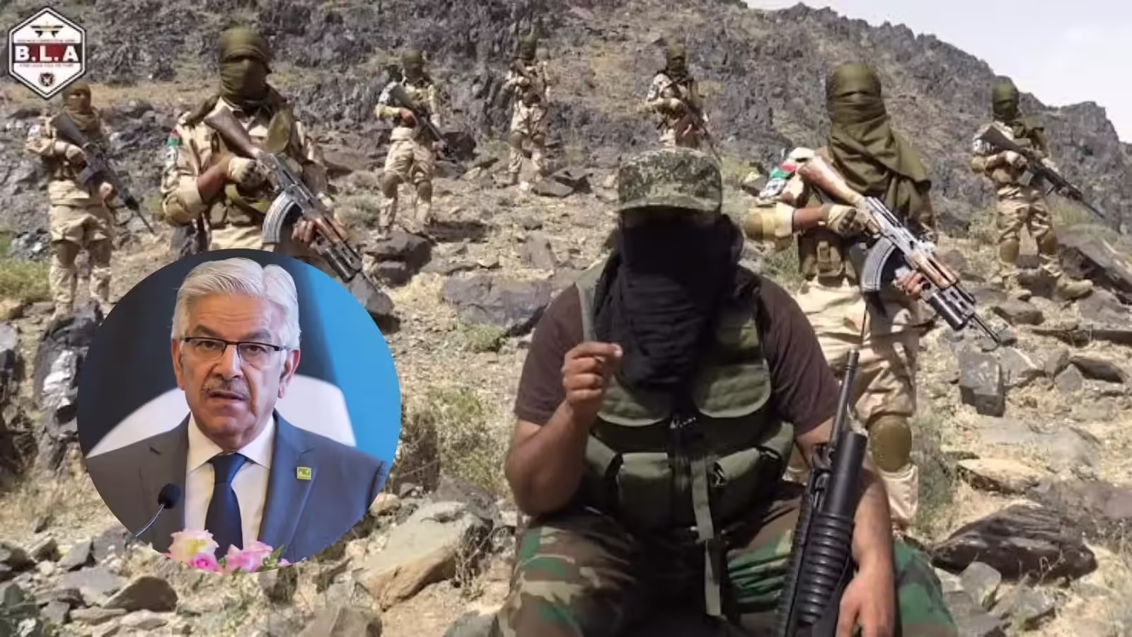 बलूच विद्रोही पाकिस्तानी सेना से ज्यादा एडवांस्ड और महंगे हथियार इस्तेमाल कर रहे, पाक रक्षा मंत्री का कबूलनामा