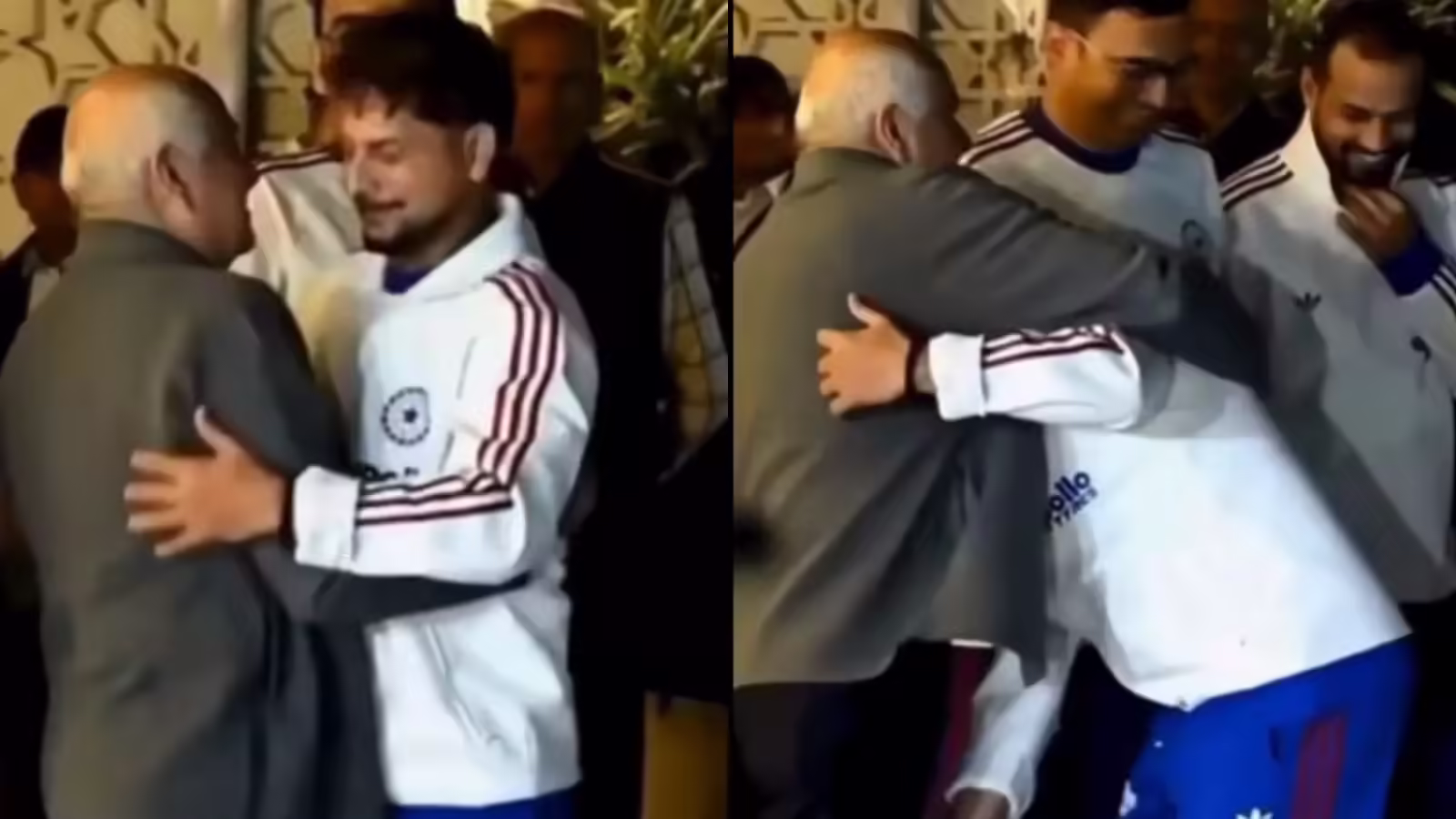 गले लगाया, पैर छूए, कुलदीप यादव के संस्कार तो देखिए, गौतम गंभीर के पिता को दिल खोलकर दी इज्जत