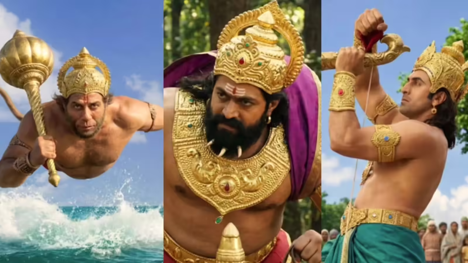 रामायणम्: शिव धनुष तोड़ते रणबीर, सीता हरण करते यश और सनी पाजी हनुमान बनकर हवा में उड़े, AI का कारनामा