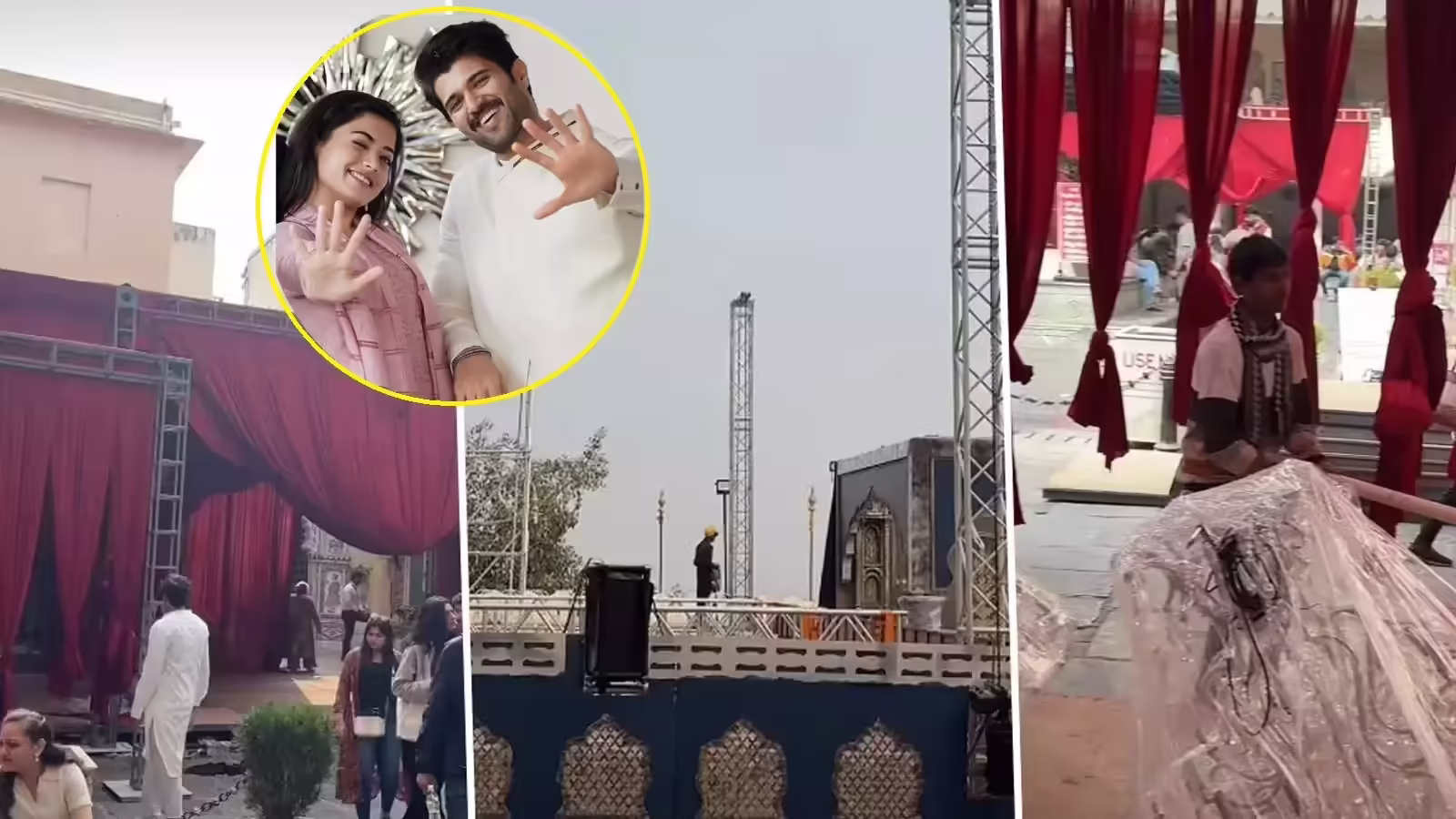 रश्मिका-विजय की शादी के लिए दुल्हन की तरह सज रहा उदयपुर का सिटी पैलेस? वीडियो में किया गया दावा