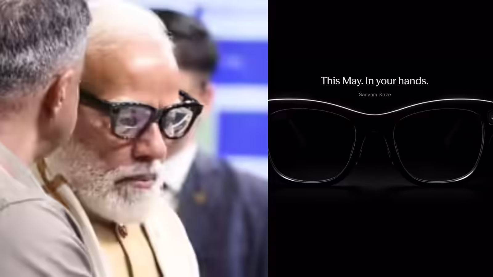 पीएम मोदी ने पहने स्वदेशी AI ग्लास ‘Sarvam Kaze’, एआई की दौड़ में आगे निकलने की तैयारी में भारतीय कंपनी