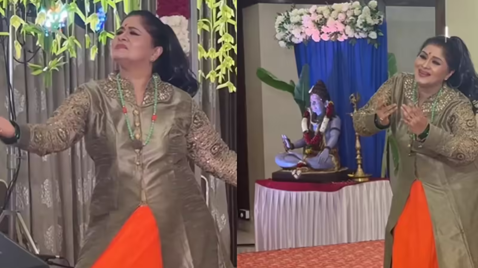 सुधा चंद्रन अब महाशिवरात्रि पर झूमकर नाचती दिखीं, लोगों ने कहा- नागमणि लेकर ही मानेगी क्या?