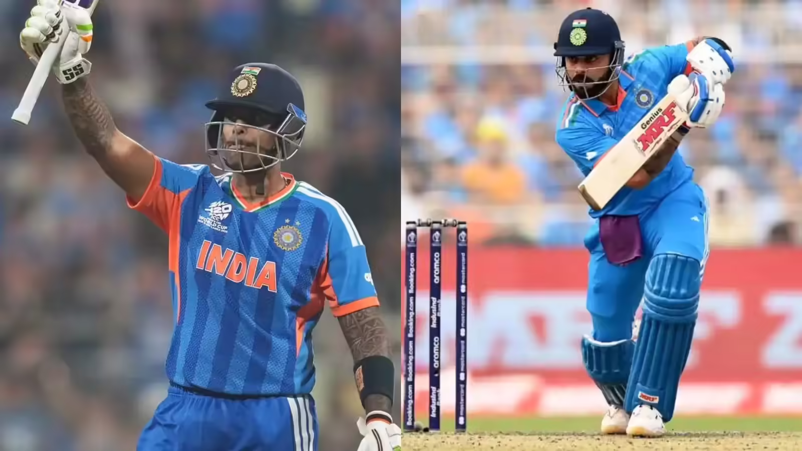 सूर्यकुमार यादव ने तोड़ा विराट कोहली का सबसे बड़ा T20I रिकॉर्ड, वर्ल्ड कप के पहले ही मैच में किया कारनामा