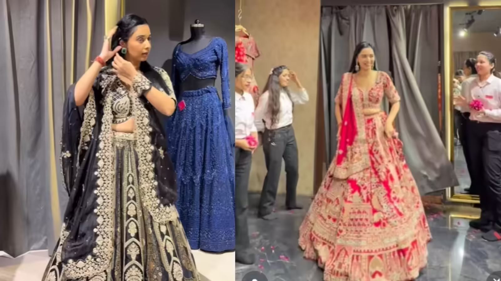 फरवरी में दुल्हन बनेंगी तान्या मित्तल? लाल और नीले लहंगे में सबको चौंकाया, ब्राइडल एंट्री की हो रही तैयारी!