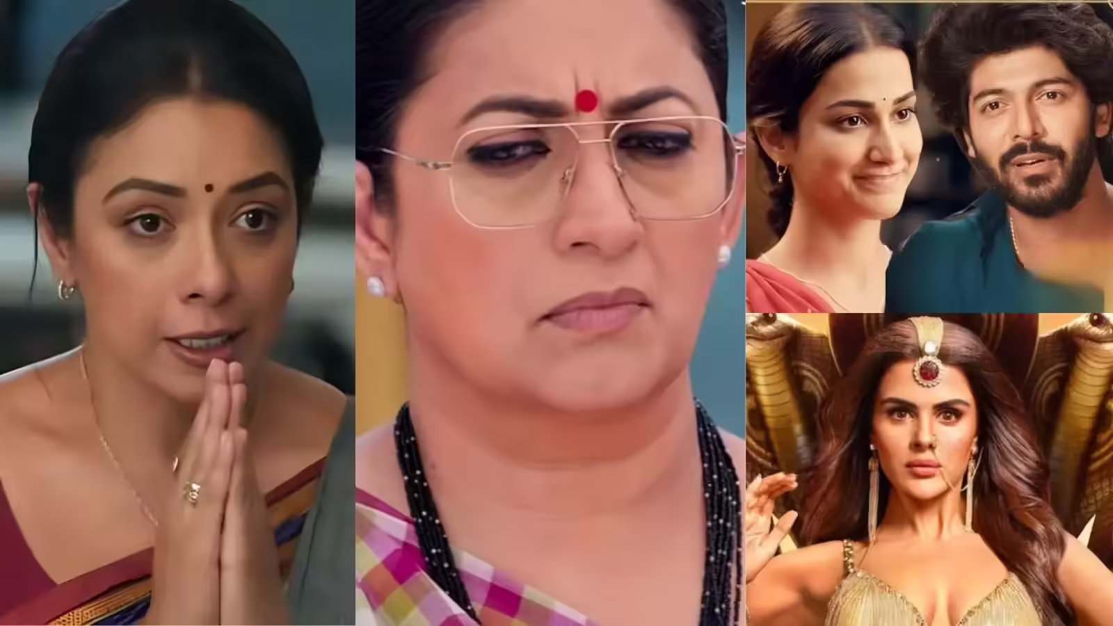 TV TRP: ‘क्योंकि सास भी’ और ‘अनुपमा’ की अकड़ तोड़ने टॉप-5 में आए जी टीवी के 2 सीरियल, Naagin 7 की रेटिंग धड़ाम