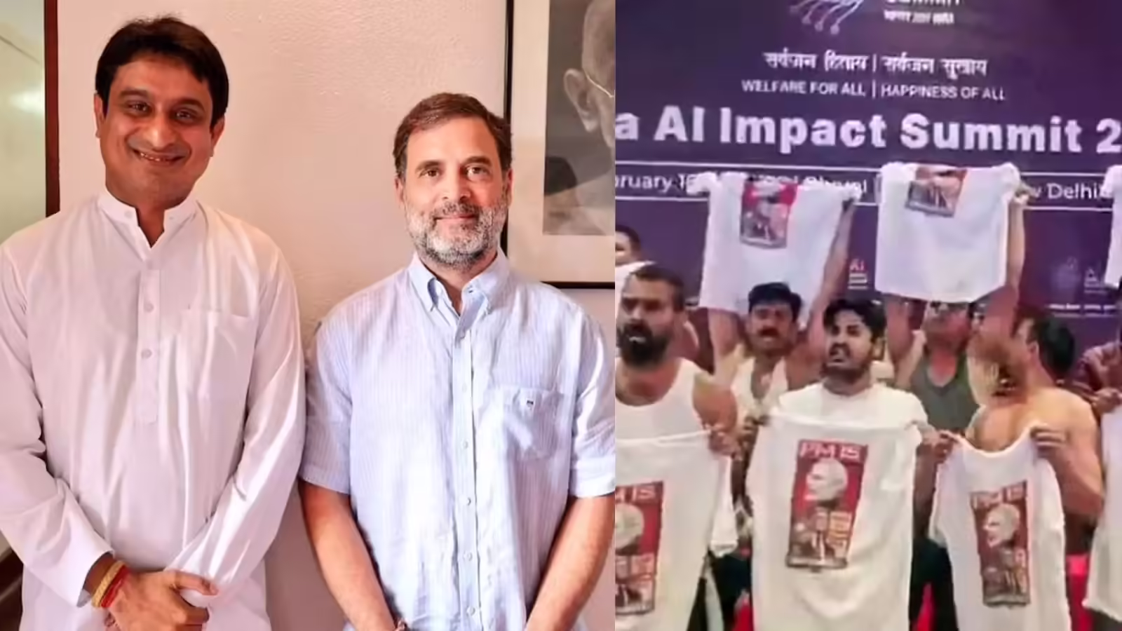 AI समिट शर्टलेस प्रोटेस्ट केस में बड़ा अपडेट, यूथ कांग्रेस अध्यक्ष उदय भानु चिब गिरफ्तार