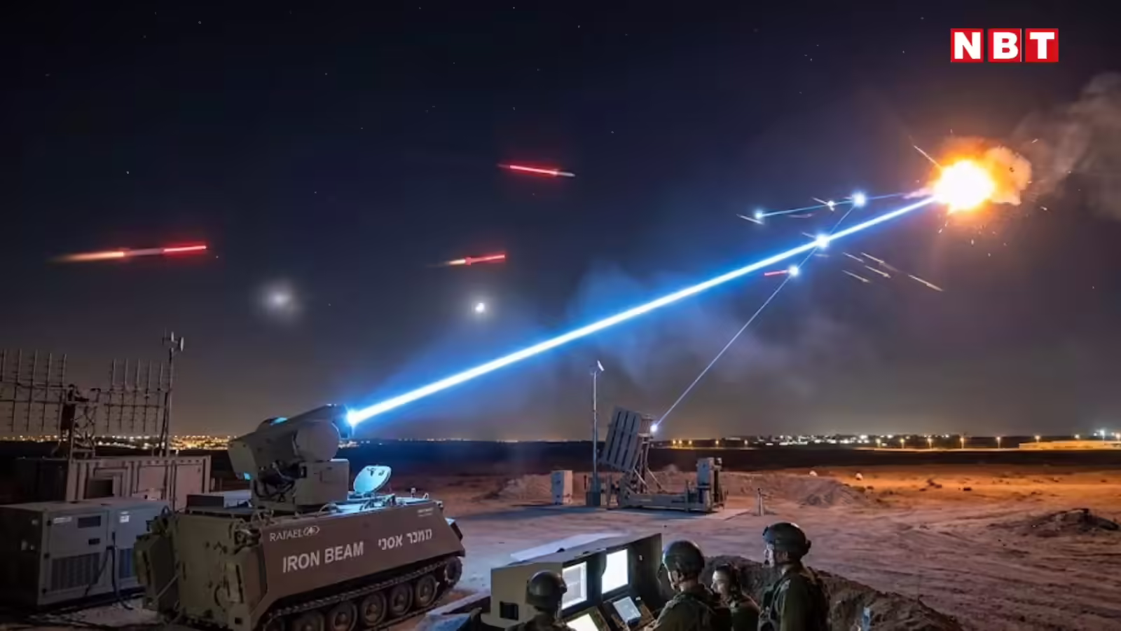 इजरायल ने युद्ध के मैदान में पहली बार उतारा आयरन बीम, लेजर लाइट से गिराए हिज्बुल्लाह के रॉकेट, भारत की भी नजर