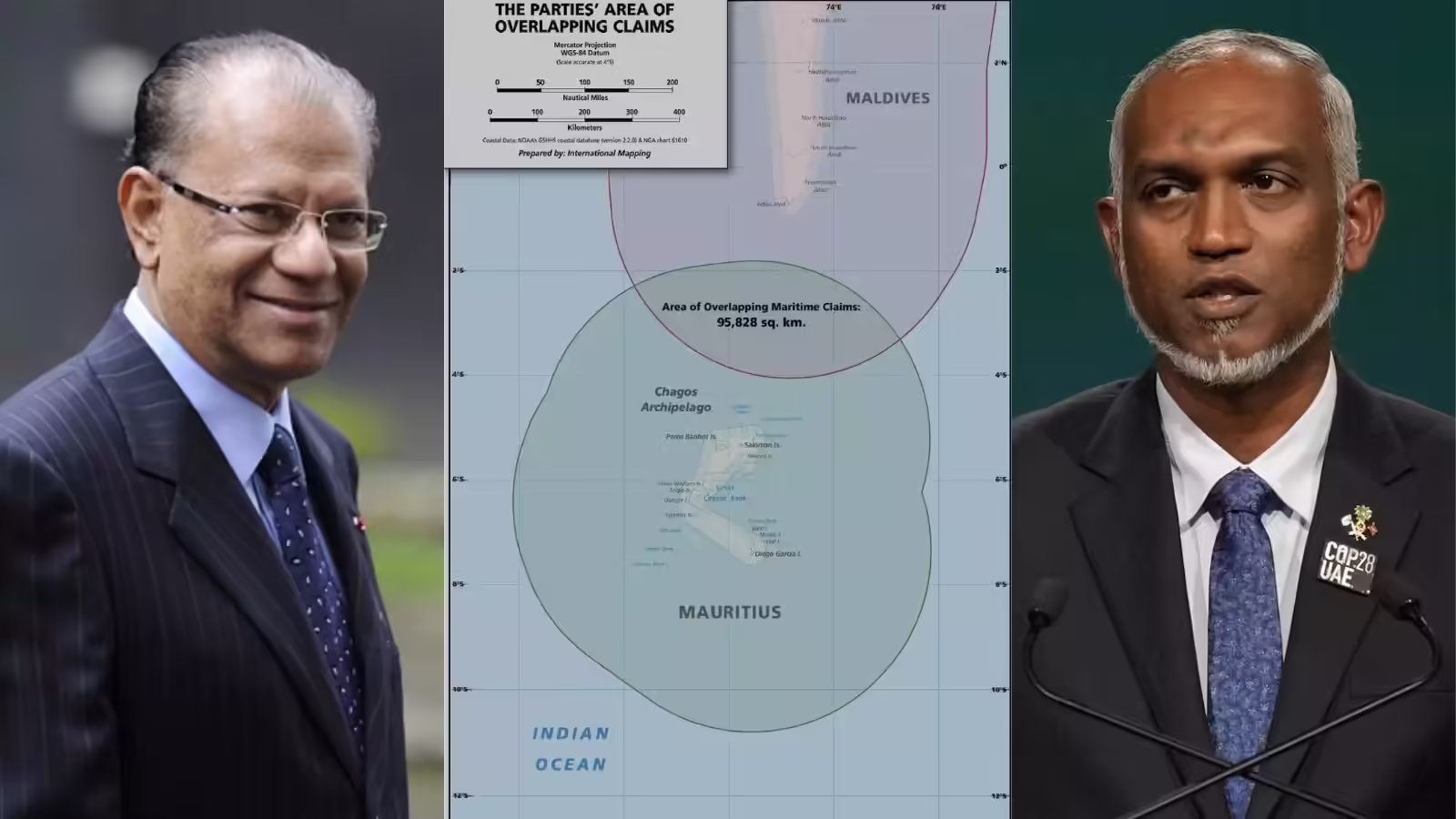 हिंद महासागर में नया विवाद: मालदीव और मॉरीशस में दरार, मुइज्जू बोले- चागोस पर नहीं छोड़ेंगे दावा